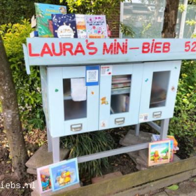<a title='Bekijk details Lauras Mini Bieb' href='https://minibiebs.nl/minibieb/laura-s-mini-bieb'>Laura's Mini Bieb</a>