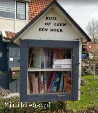 Ruil of leen een boek in de duinen van Groet. minibieb Groet.