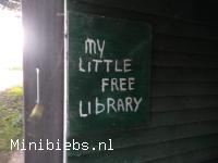 My Little Free Library minibieb My Little Free Library Delfstrahuizen.