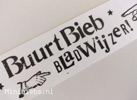 Een eigen bladwijzer van Buurtbieb! minibieb Buurtbieb Sumatralaan.